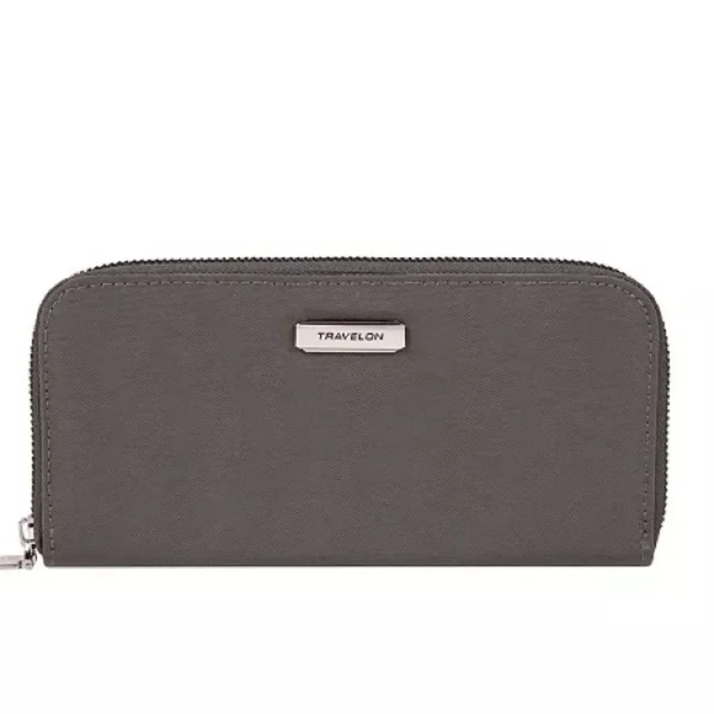 Travelon RFID Blocking Zip Wallet bag